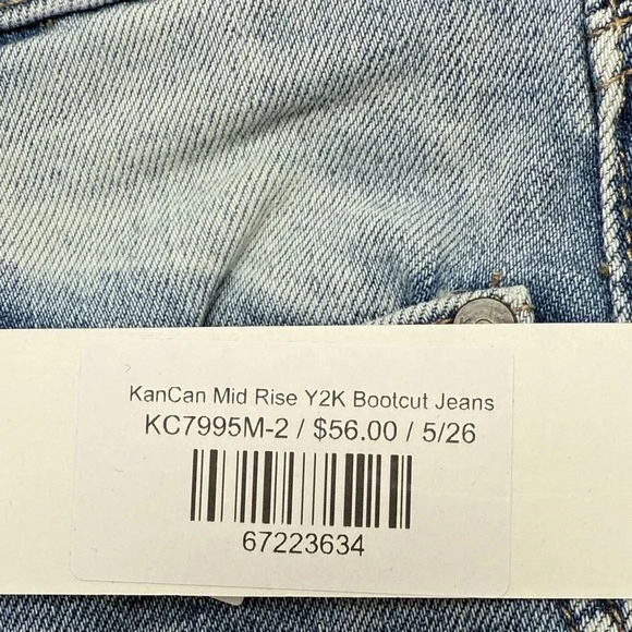 KanCan Women's Light Blue Skinny Jeans - Picture 3 of 5